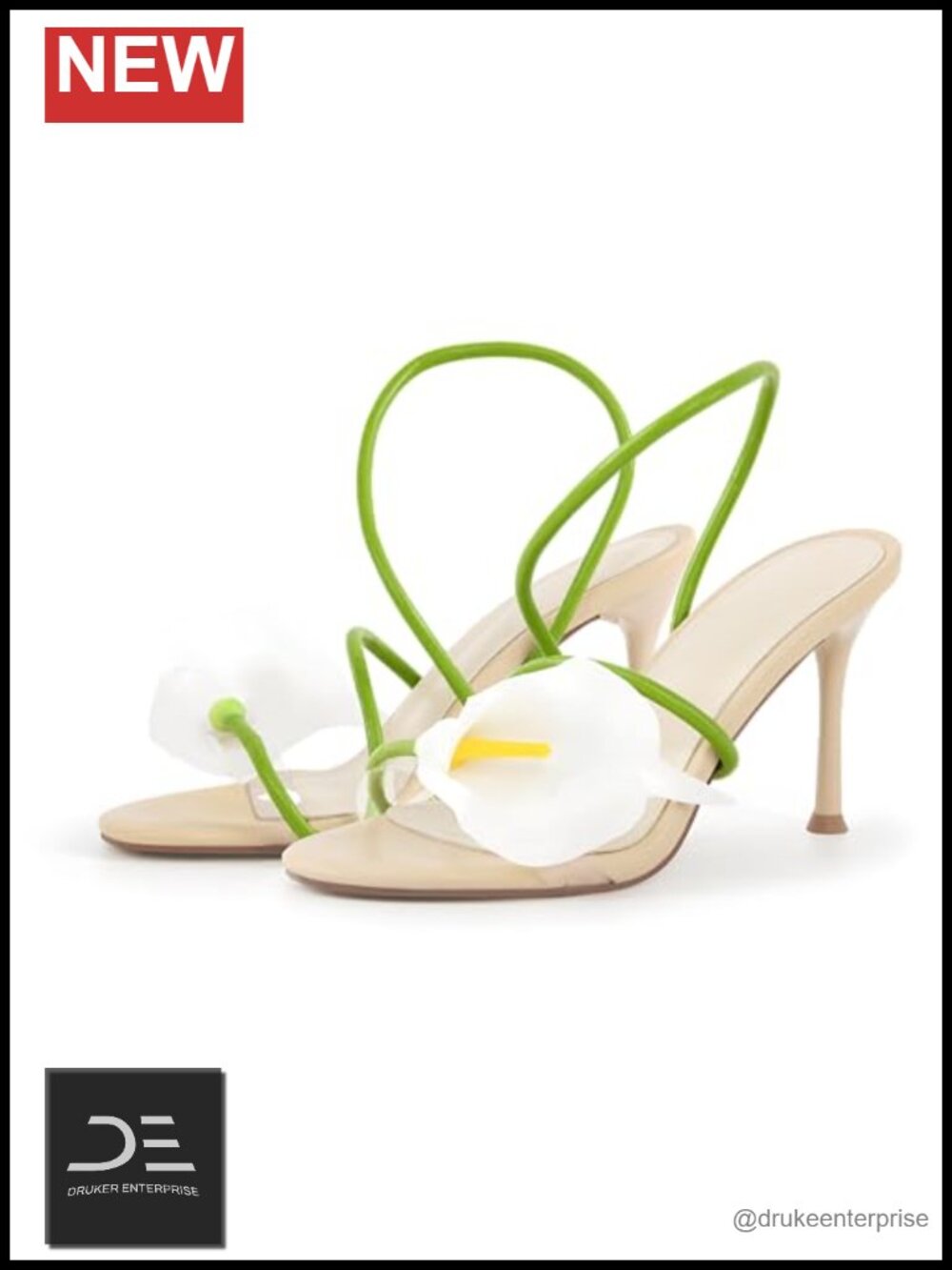 Women's Stiletto Heels Open Toe Wedding Dress Shoes Slingback